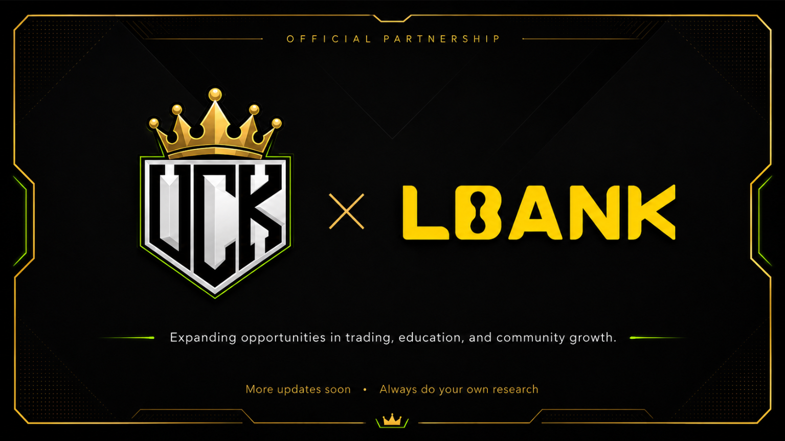 UncrownedKings Announces Official Partnership with LBank